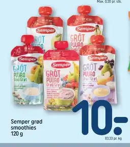 Semper grød smoothies 120 g
