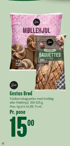 Min Købmand Gestus Brød tilbud