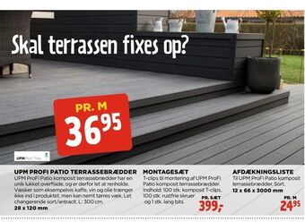 jem & fix Upm profi patio terrassebrædder tilbud