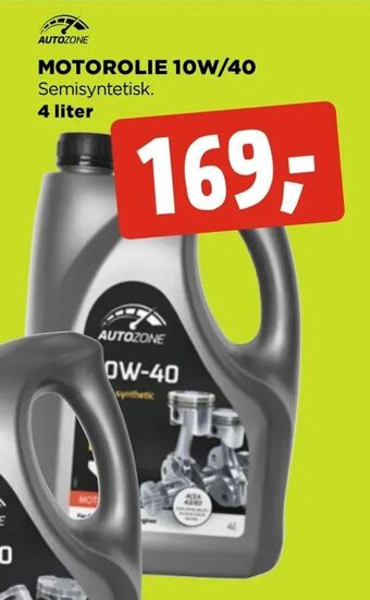 jem & fix Motorolie 10w/40 tilbud