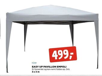jem & fix Easy up pavillon empoli tilbud
