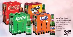 Citti Coca-Cola, Fanta, Sprite oder Mezzo Mix verschiedene Sorten, tilbud