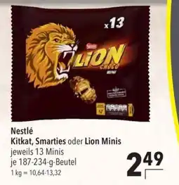 Citti Nestlé Kitkat, Smarties oder Lion Minis tilbud