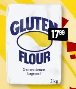 Løvbjerg GLUTEN FLOUR Generationers bagemel tilbud