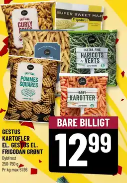 Løvbjerg GESTUS KARTOFLER EL. GESTUS EL. FRIGODAN GRØNT tilbud