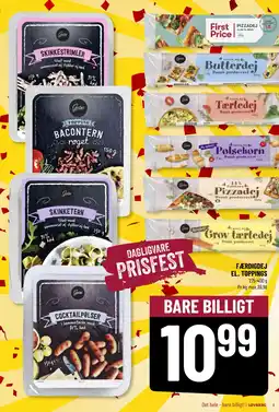 Løvbjerg FÆRDIGDEJ EL. TOPPINGS tilbud