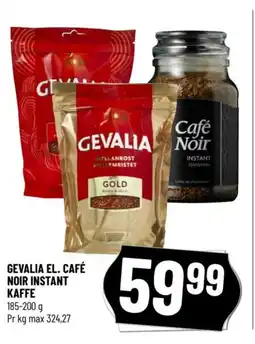Løvbjerg GEVALIA EL. CAFÉ NOIR INSTANT KAFFE tilbud