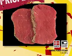 Løvbjerg DANSKE PEBER STEAKS tilbud