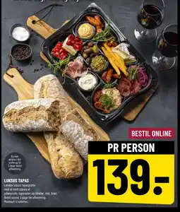 Løvbjerg LUKSUS TAPAS tilbud