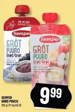 Løvbjerg SEMPER GRØD POUCH tilbud