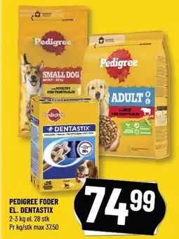 Løvbjerg PEDIGREE FODER EL. DENTASTIX tilbud