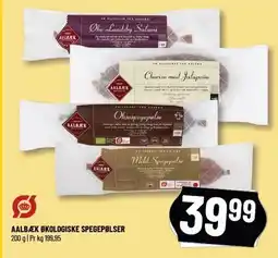 Løvbjerg AALBÆK ØKOLOGISKE SPEGEPØLSER tilbud