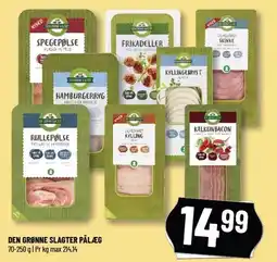 Løvbjerg DEN GRØNNE SLAGTER PÅLÆG tilbud