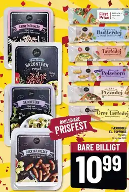 Løvbjerg FÆRDIGDEJ EL. TOPPINGS tilbud