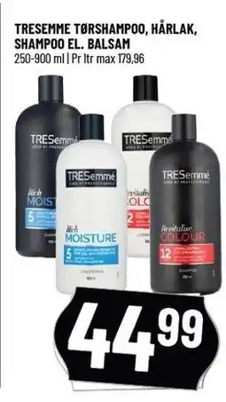 Løvbjerg TRESEMME TØRSHAMPOO, HÅRLAK, SHAMPOO EL. BALSAM tilbud
