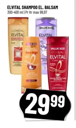 Løvbjerg ELVITAL SHAMPOO EL. BALSAM tilbud