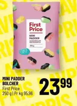 Løvbjerg MINI PADDER BOLCHER First Price tilbud