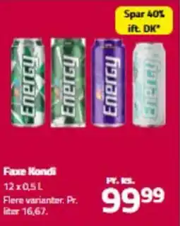 Fleggaard Faxe Kondi tilbud