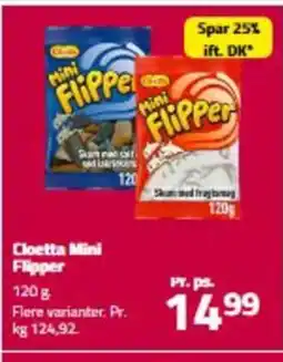 Fleggaard Cloetta Mini Flipper tilbud