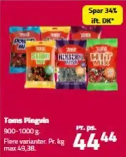Fleggaard Toms Pingvin tilbud