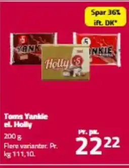 Fleggaard Toms Yankie el. Holly tilbud