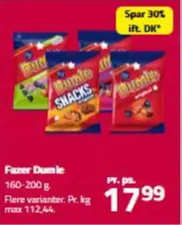 Fleggaard Fazer Dumle tilbud