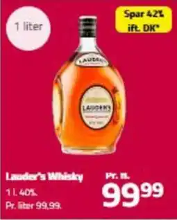 Fleggaard Lauder's Whisky tilbud