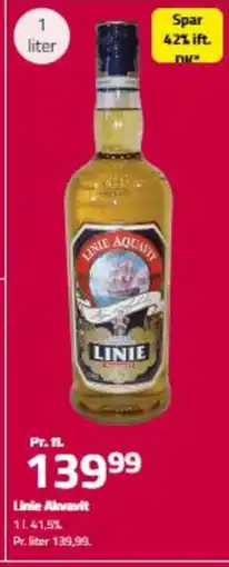 Fleggaard Linie Akvavit tilbud