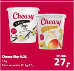 Fleggaard Cheasy Skyr 0,2% tilbud