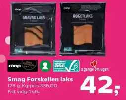 SuperBrugsen Laks i skiver tilbud