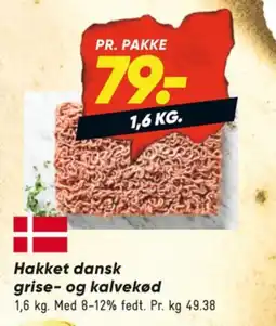 Bilka Hakket kalv og grisekød 8-12% tilbud