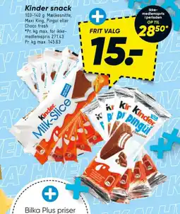 Bilka Cool Snacks tilbud