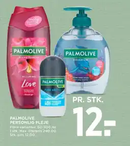 MENY PALMOLIVE PERSONLIG PLEJE tilbud