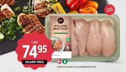 MENY GESTUS DANSK KYLLINGEBRYSTFILET tilbud