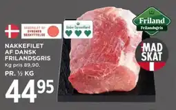 MENY NAKKEFILET AF DANSK FRILANDSGRIS tilbud