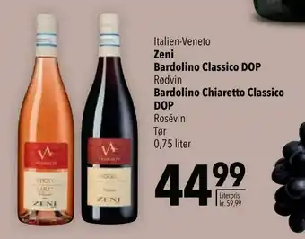 Zeni Bardolino Classico DOP Bardolino Chiaretto Classico DOP