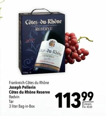 Citti Joseph Pellerin Côtes du Rhône Reserve tilbud