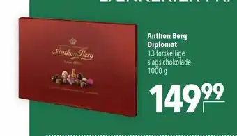 Anthon Berg Diplomat