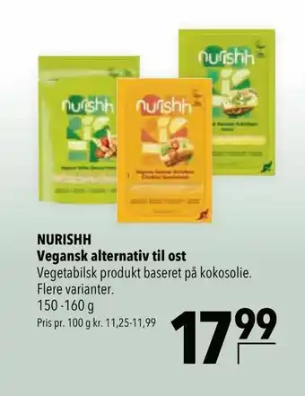 Citti NURISHH Vegansk alternativ til ost tilbud