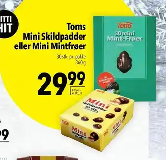 Citti Toms Mini Skildpadder eller Mini Mintfrøer tilbud