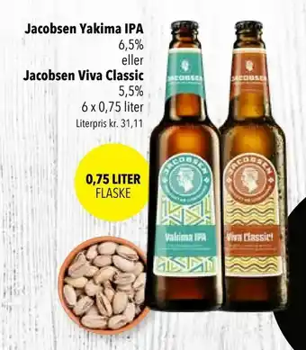Citti Jacobsen Yakima IPA, Jacobsen Viva Classic tilbud