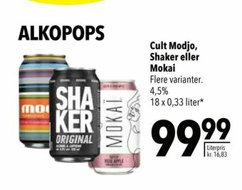 Citti Cult Modjo, Shaker eller Mokai tilbud