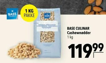 Citti BASE CULINAR Cashewnødder tilbud
