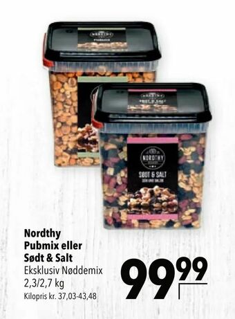 Citti Nordthy Pubmix eller Sødt & Salt tilbud