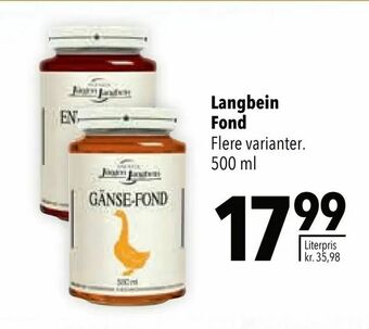 Citti Langbein Fond tilbud