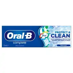 Matas Oral-B Complete Refreshing Clean Tandpasta 75 ml tilbud
