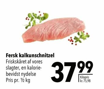 Citti Fersk kalkunschnitzel tilbud
