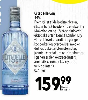 Citti Citadelle Gin tilbud