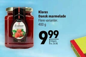 Citti Klaras Dansk marmelade tilbud