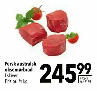 Citti Fersk australsk oksemørbrad tilbud